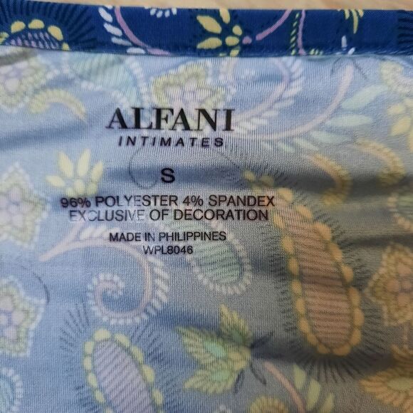 NWT ALFANI Paisley Camisole and Shorts Pajamas - Picture 6 of 6